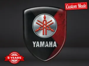 Yamaha Etiqueta Impermeable Resistente Deporte Personalizable
